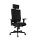 B&uuml;rodrehstuhl Lightstar 30, schwarz / schwarz, mit Armlehnen, bis 110kg, mit Kopfst&uuml;tze