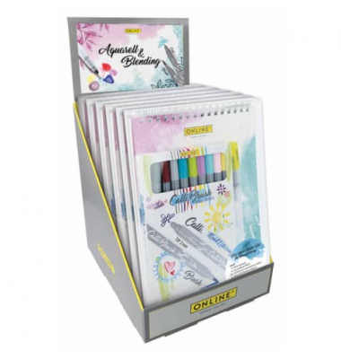 Schreibset Aquarell Blending