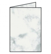 Blanko-Grußkarten 16401014 A5 148mm x 210mm (BxH) 220g grau marmora