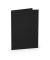 Blanko-Grußkarten 16401070 A5 148mm x 210mm (BxH) 220g schwarz