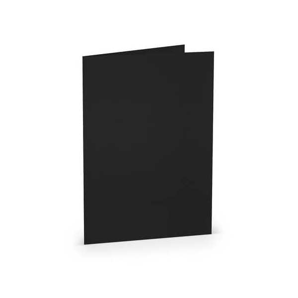 50 Stück Rössler Blanko-Grußkarten 16401070 A5 148mm x 210mm (BxH) 220g schwarz 4014969044568 Rössler