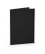 Blanko-Grußkarten 16401070 A5 148mm x 210mm (BxH) 220g schwarz