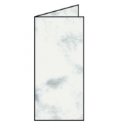 Blanko-Gru&szlig;karten 16400314 DIN lang hoch doppelt 100mm x 210mm (BxH) 220g ohne grau