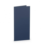 Blanko-Grußkarten 16400390 DIN lang hoch doppelt 100mm x 210mm (BxH) 220g jeans