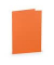 Blanko-Grußkarten 16401021 A5 148mm x 210mm (BxH) 220g orange
