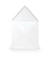 Designbriefumschlag 16404009, quadratisch, nassklebend, 100g, weiß