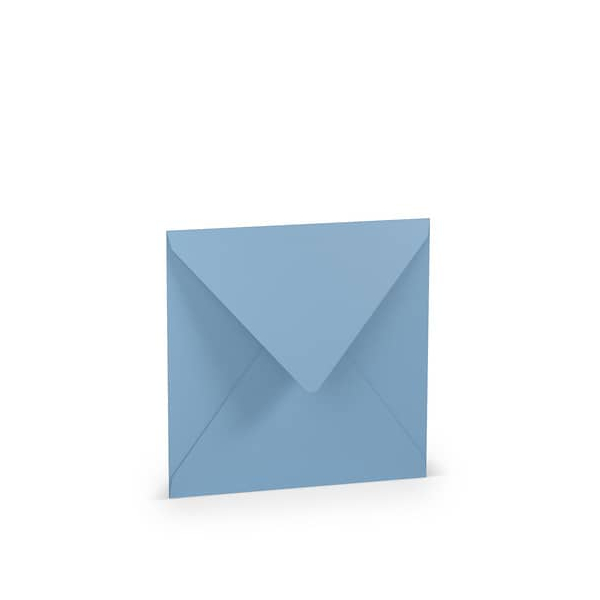 25 Stück Rössler Designbriefumschlag Paperado 16404035, quadratisch, nassklebend, 100g, dunkelblau 4014969182147 Rössler