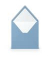 Designbriefumschlag Paperado 16404035, quadratisch, nassklebend, 100g, dunkelblau