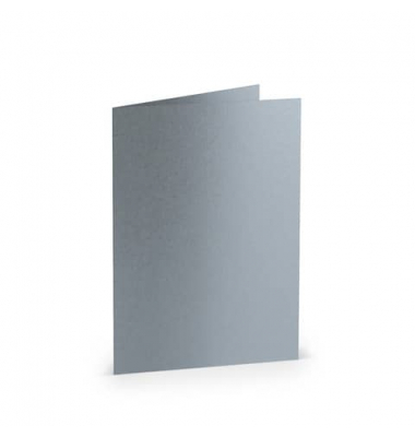 Blanko-Grußkarten 16400680 105mm x 148mm (BxH) 220g silber