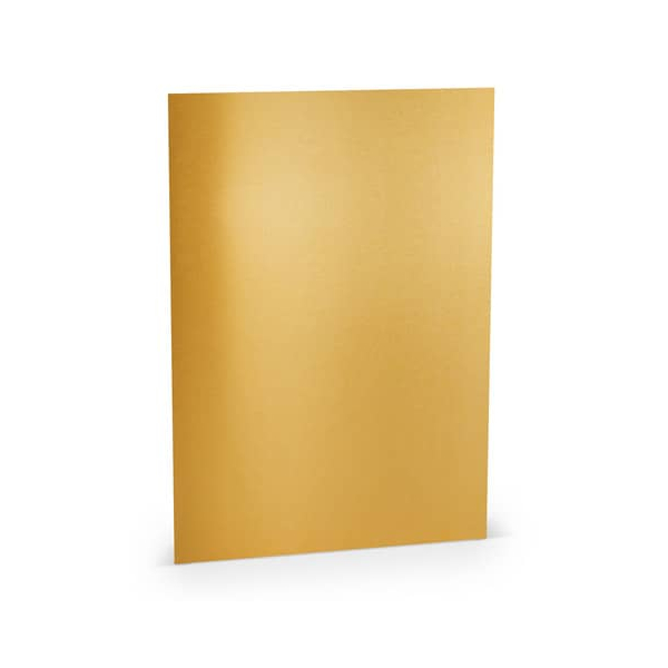 50 Stück Rössler Briefpapier Paperado 16401275, gold, A4, 220g 4014969221051 Rössler
