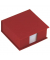 Zettelbox 1312452360, 95x95mm, inkl. 110 Notizzettel, rot, Karton