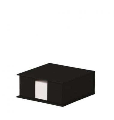 Zettelbox 1312452700, 95x95mm, inkl. 270 Notizzettel, schwarz, Karton