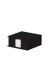 Zettelbox 1312452700, 95x95mm, inkl. 270 Notizzettel, schwarz, Karton