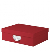 Aufbewahrungsbox 1343452360, Deckel, au&szlig;en 337x105x255mm, Karton rot