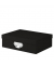 Ablagebox Pappe schwarz