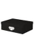 Ablagebox Pappe schwarz