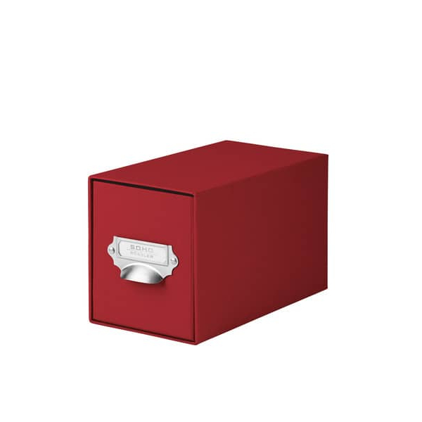 2 Stück Rössler CD-Schubladenbox  rot 4014969395585 Rössler