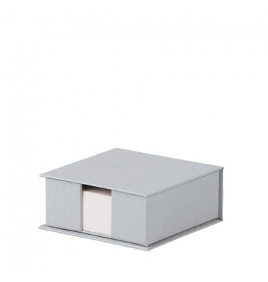 Zettelbox 1312452170, 95x95mm, inkl. 270 Notizzettel, stone, Karton