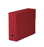 Heftbox Soho 1319452363, A4 rot, 9,5cm F&uuml;llh&ouml;he, Stabiler Karton