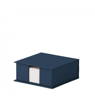 Zettelbox 1312452900, 95x95mm, inkl. 270 Notizzettel, navy, Karton