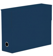 Heftbox Soho 1319452903, A4 navy, 9,5cm F&uuml;llh&ouml;he, Stabiler Karton