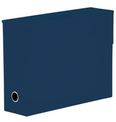 Heftbox Soho 1319452903, A4 navy, 9,5cm F&uuml;llh&ouml;he, Karton