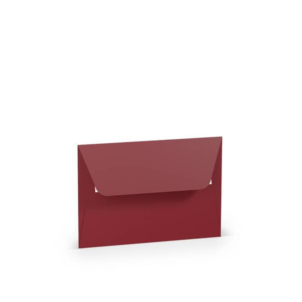 50 Stück Rössler Designbriefumschlag Paperado 16409272, C6, haftklebend, 100g, rosso 4014969648902 Rössler