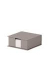 Zettelbox 1312452490, 95x95mm, inkl. 270 Notizzettel, taupe, Karton