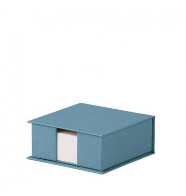 Zettelbox 1312452150, 95x95mm, inkl. 270 Notizzettel, denim, Karton