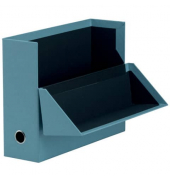 Heftbox Soho 1319452153, A4 denim, 9,5cm F&uuml;llh&ouml;he, Karton