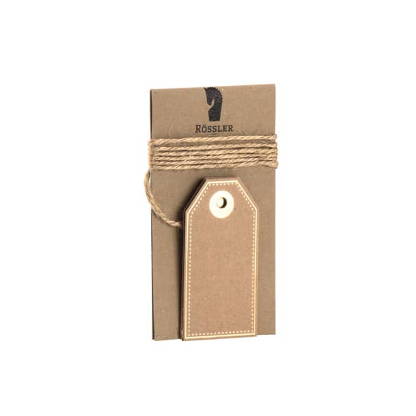 8 Stück Rössler Geschenkanhänger  kraft 4014970170164 Rössler 4 Stück
