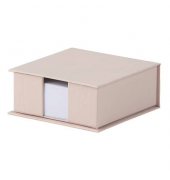 Zettelbox 1312452580, 95x95mm, inkl. 270 Notizzettel, powder, Karton