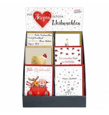 Weihnachtskarte  sortiert