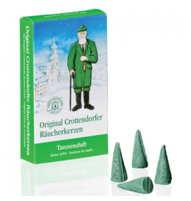 R&auml;ucherkerze 1002 ohne gr&uuml;n 3cm ca. 25 bis 30 min Brenndauer