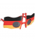 Brille Deutschlandflagge Fan-Brille Fan-Brille
