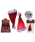 Haarspange Weihnachtsmütze Weihnachtshaarspange