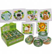 Badehandtuch 31/3074, Magic Safari, 30x30cm