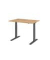 Schreibtisch, elektrisch höhenverstellbar, 70-120cm (H), 120x80cm (BxT), asteiche / graphit