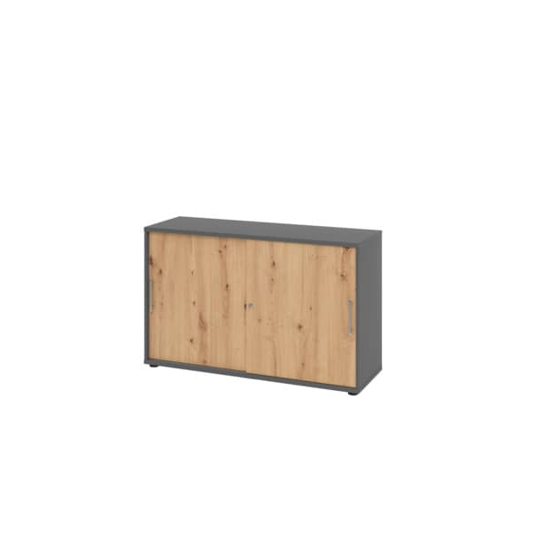 4032062304808 - Schiebetürenschrank V1752 V1753 V1752S G R RE abschließbar 2 OH asteiche 120x748x40cm (BxHxT) 4032062304808 Hammerbacher