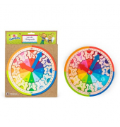Lernuhr Holzpuzzle