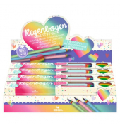 Bleistift-Set Regenbogen, 26275, Härte weich, rosa, hellgrün, hellblau