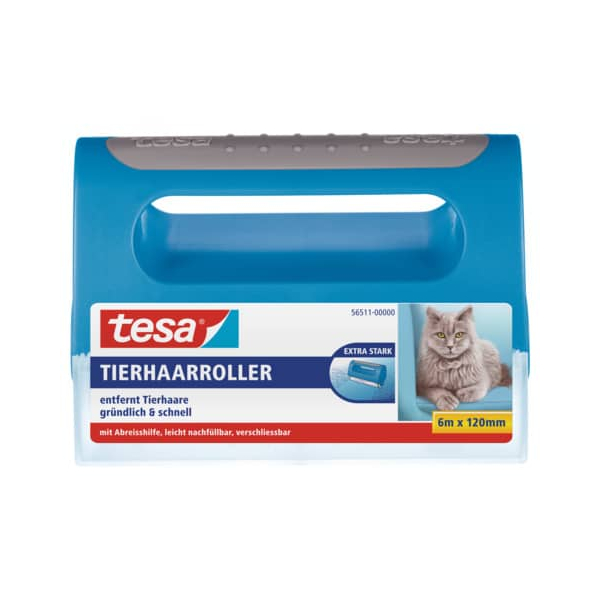 3 Stück Tesa Kleiderroller sort. Tierhaarroller Tierhaarroller 4042448892836 TESA