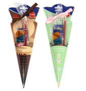 Schultüte 35cm mehrfarbig Schultüte gefüllt