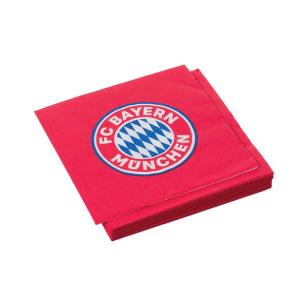 4045468324387 - Servietten 33x33cm rot 4045468324387 FC Bayern 20 Stück 4045468324387 - Servietten 33x33cm rot 4045468324387 FC Bayern 20 Stück