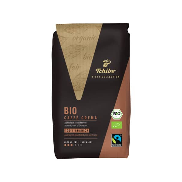 4046234707861 - Kaffee Bio Caffe Crema 470787 1kg ganze Bohnen im Beutel 4046234707861 Tchibo