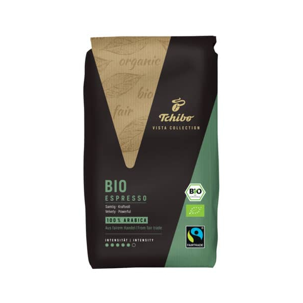 4046234707885 - Kaffee Bio Espresso 470789 1kg ganze Bohnen im Beutel 4046234707885 1000 Gramm