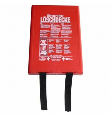 Feuerl&ouml;schdecke Nofire GLD120, 120x120cm, Glasfasergewebe