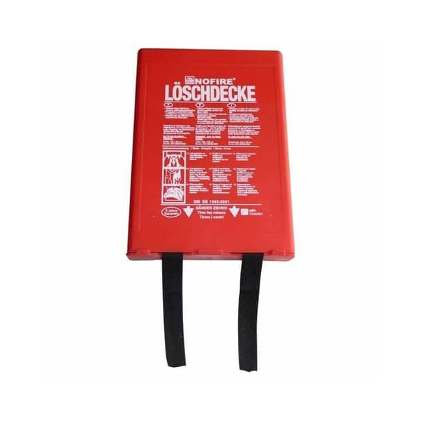 Nofire Feuerlöschdecke Nofire GLD120, 120x120cm, Glasfasergewebe 4062531327588 Nofire