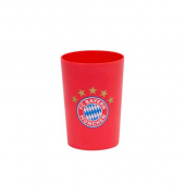 Zahnputzbecher 200ml Logo rot