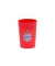 Zahnputzbecher 200ml Logo rot